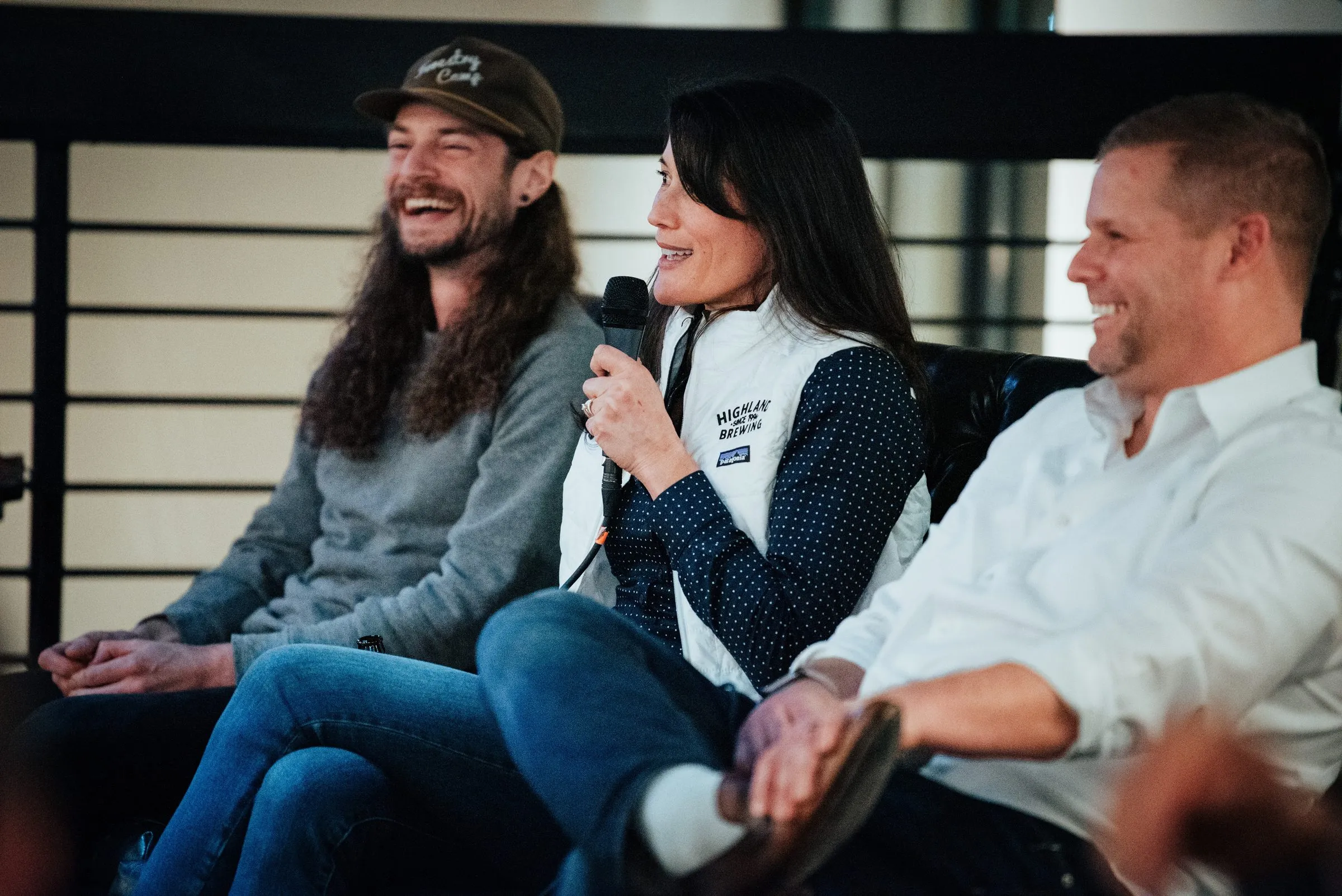 Market Hero's founder-led event: a panel of craft-industry leaders laughing together